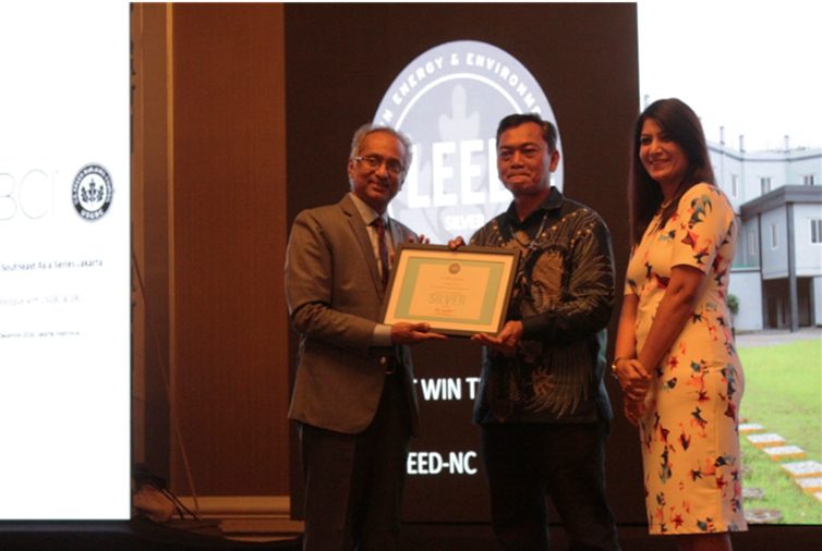 윈텍스타일, LEED AWARD CEREMONY에서 감사패 수상 
